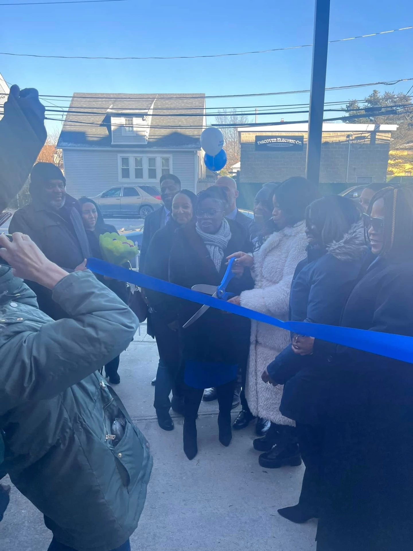 Community ribbon-cutting ceremony